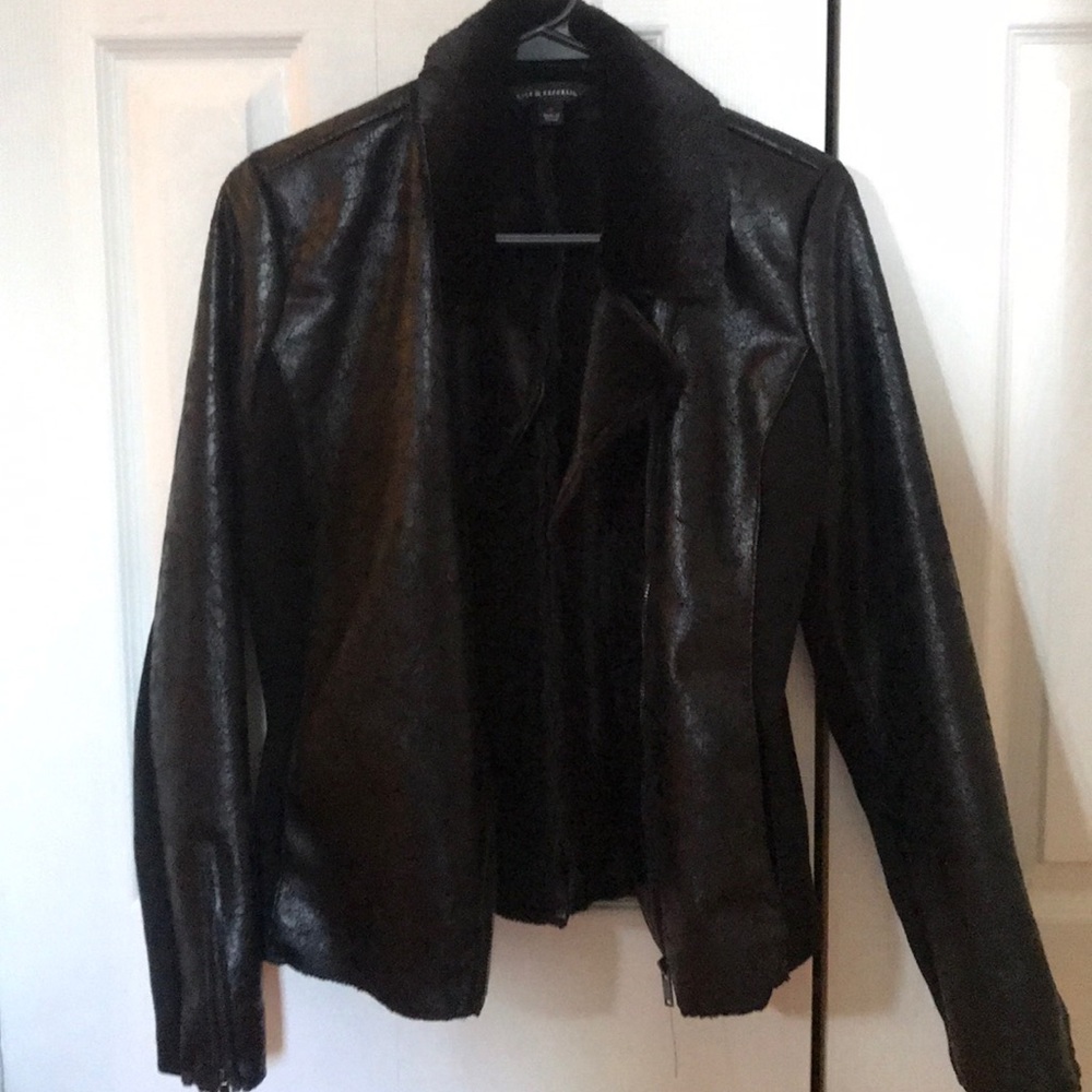 Leather jacket
